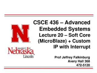 Interrupts and MicroBlaze in Advanced Embedded Systems