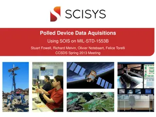 Polled Device Data Acquisitions Using SOIS on MIL-STD-1553B