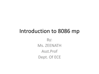 Overview of Intel 8086 Microprocessor and Internal Architecture