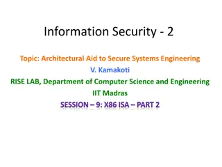 Understanding X86 ISA Flags in System Security