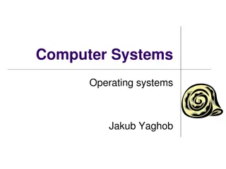 Computer Systems and Operating System Architectures