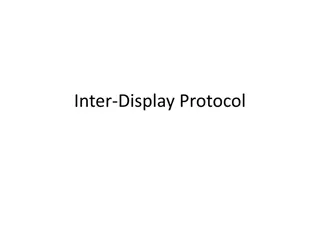 Overview of Inter-Display Protocol Standardization with Wayland/Weston