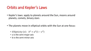 Orbits and Kepler's Laws in Astronomy