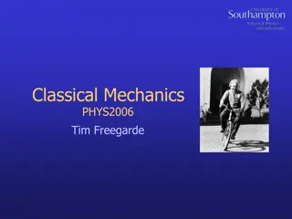 Classical Mechanics in Physics