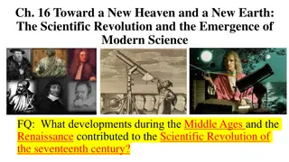 The Scientific Revolution: From Medieval Roots to Modern Discoveries