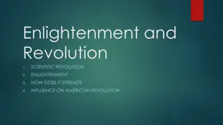 Enlightenment and Scientific Revolution: Impact and Spread