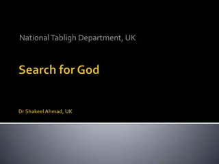 Insights on Belief, Religion, and Human Nature from National Tabligh Department, UK