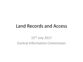 Importance of Land Records in Preventing Land Disputes