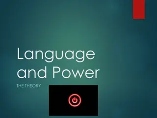 Language, Power, and Influence in Discourse