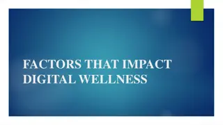 Understanding Factors that Impact Digital Wellness