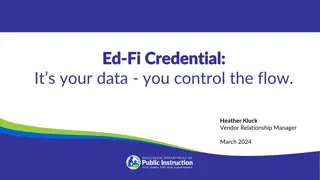 Ed-Fi Credential Application for Data Flow Control