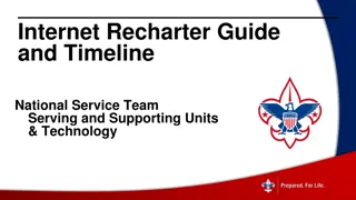 Internet Recharter Guide and Timeline for Successful Unit Renewal