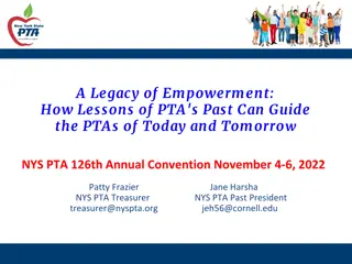 PTA's Legacy of Empowerment: Lessons from the Past to Shape the Future