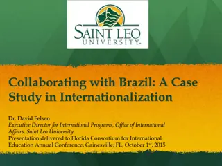 Strategic Internationalization at Saint Leo University: A Case Study