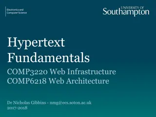 Hypertext Fundamentals: A Comprehensive Overview by Dr. Nicholas Gibbins