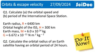 Orbital Mechanics and Satellites Overview