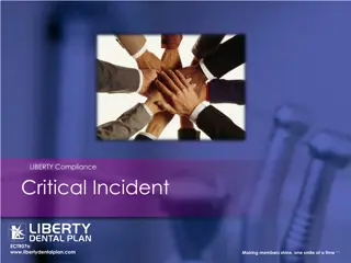 LIBERTY Compliance Critical Incident Training