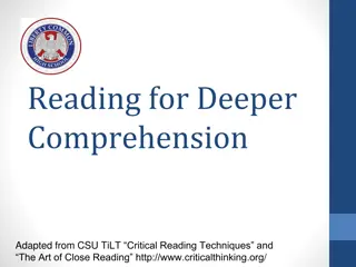 Mastering Effective Reading Strategies for Deeper Comprehension