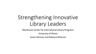 Empowering Global Librarians through Innovative Leadership Programs