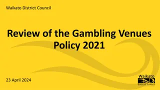 Review of Waikato District Council's Gambling Venues Policy 2021