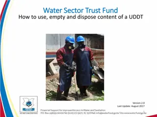 Efficiently Managing Urine-Diverting Dry Toilets (UDDT) Systems