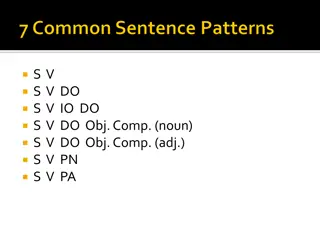 Understanding Complements in Grammar