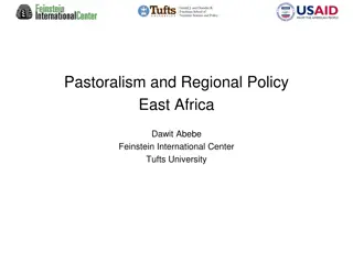 Regional Policies for Pastoralism in East Africa