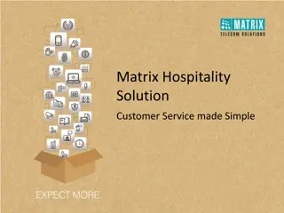 Revolutionizing Hotel Communication with Matrix Hospitality Solution