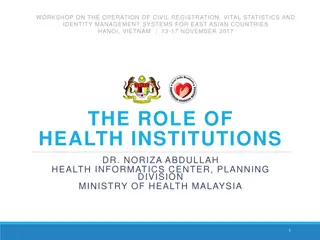 Workshop on Civil Registration and Vital Statistics in East Asian Countries