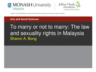 Sexuality Rights and Legal Context in Malaysia