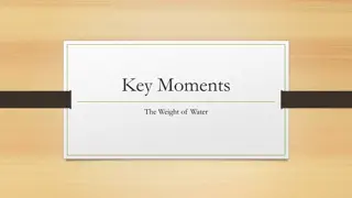 Key Moments: The Weight of Water