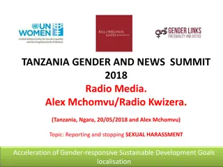 Gender Sensitivity in Tanzanian Community Radio Broadcast