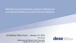 Strategies for Enhancing Behavioral and Mental Health in Educational Settings