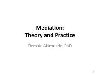 Understanding Mediation: Theory and Practice by Dr. Demola Akinyoade