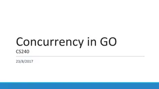 Concurrency in Go Programming