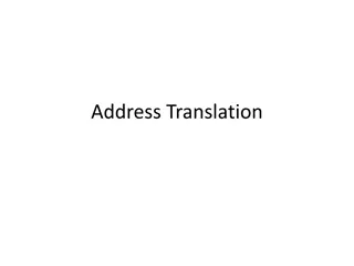 Address Translation in Computer Systems