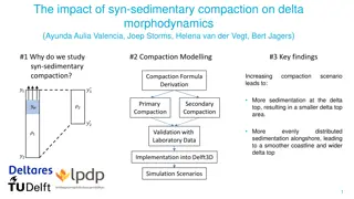 The Impact of Syn-Sedimentary Compaction on Delta Morphodynamics