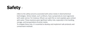 Challenges and Impacts of Active Metals in Electrochemical Technologies