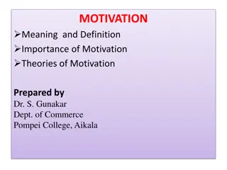 Understanding the Importance of Motivation in Management