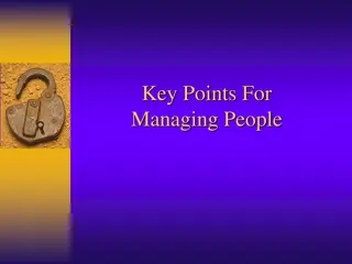 Effective Strategies for Managing People in the Workplace