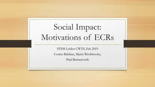 Social Impact and Motivations of Early Career Researchers in Europe