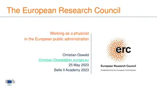 European Research Council and Horizon Europe: Advancing Scientific Excellence