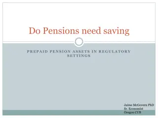 Analysis of Prepaid Pension Assets in Oregon Regulatory Settings