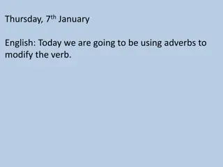 Adverbs by Using Them in Sentences