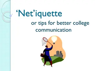 College Communication Etiquette Tips for Better Online Interaction