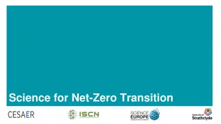 Science for Net-Zero Transition Symposium Highlights