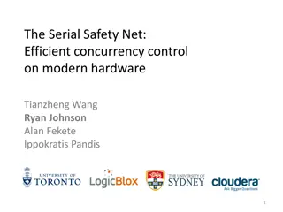 Efficient Concurrency Control on Modern Hardware