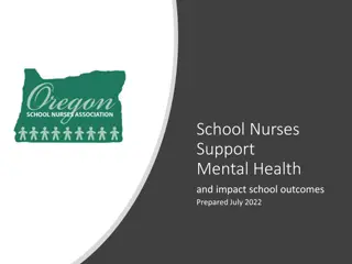 The Impact of School Nurses on Mental Health and Academic Outcomes