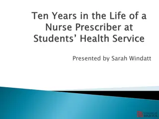 Evolution of Nurse Prescribing: A Career Transformation