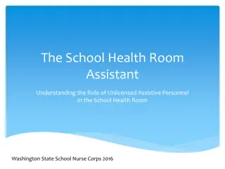 The Role of Unlicensed Assistive Personnel in School Health Rooms